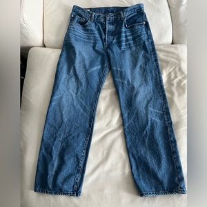 Bought at Levi’s online
WORN ONLY TWICE
REASON FOR SALE IS THAT THEY ARE TOO BIG